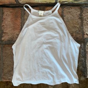 White Halter top